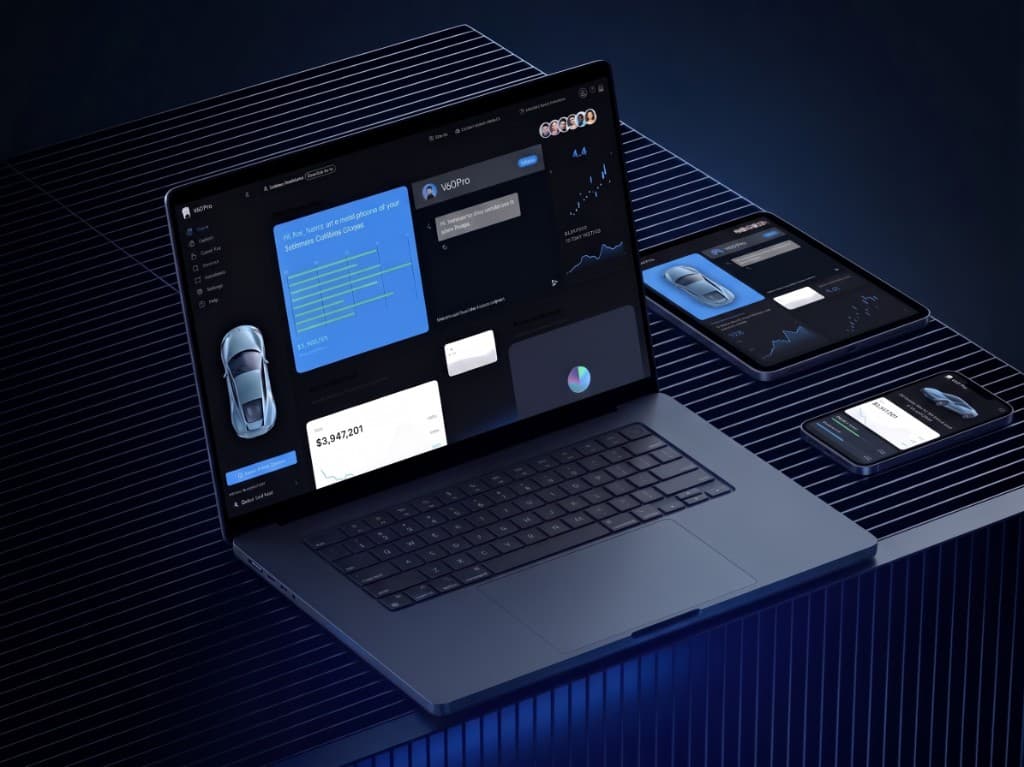 V60PRO across laptop, tablet, and phone